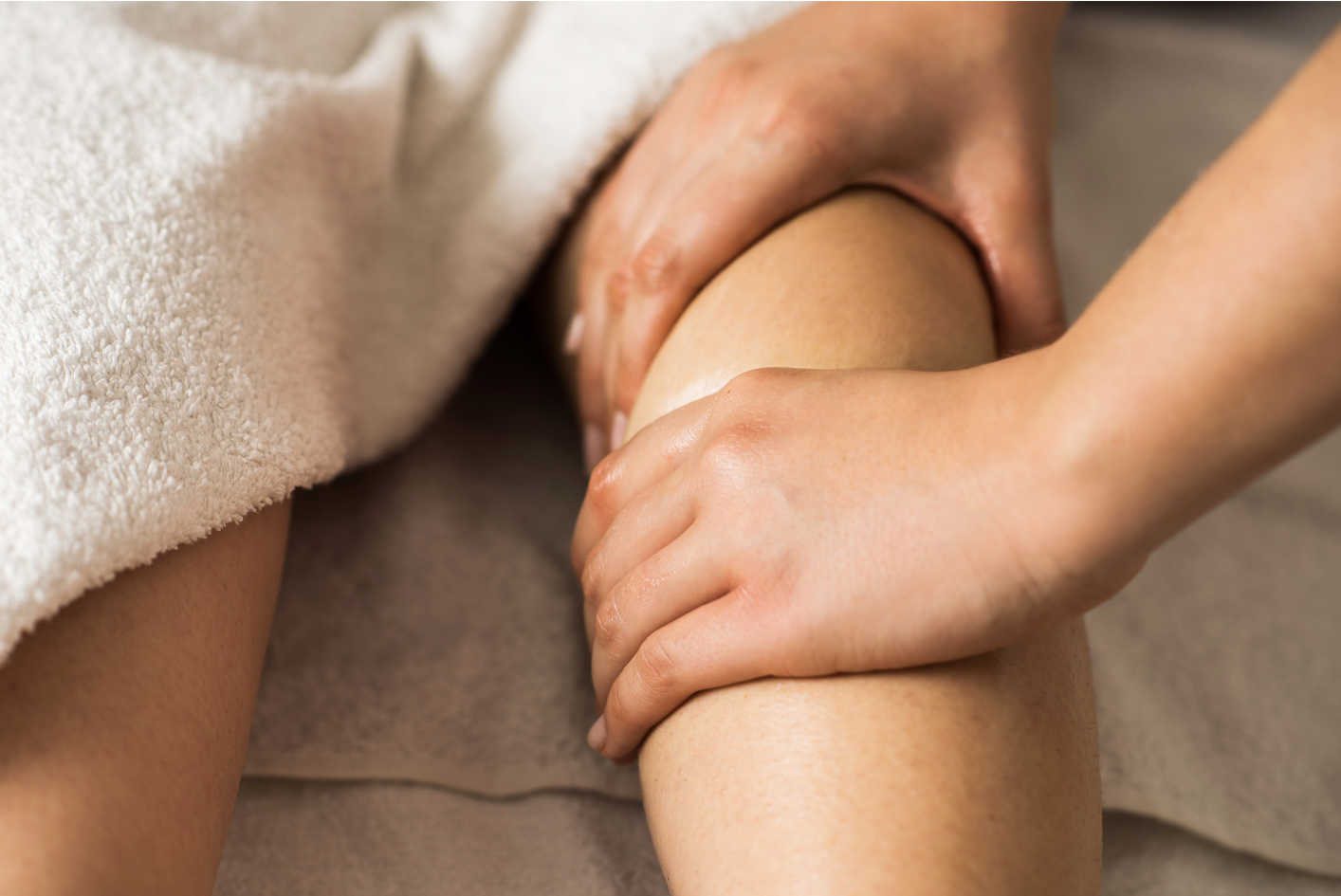 massage classique, jambes